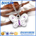 Collier pendentif en forme de motif en métal personnalisé pour enfants